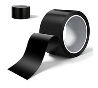 WRITWAA Ruban Adhésif Occultant Noir pour LED et Appareils Électroniques, Résistant à Haute Température, Étanche, Facile à Appliquer Retirer, 60mm X 50m