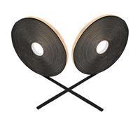 WRITWAA Ruban D'étanchéité en Mousse Acoustique pour Haut-parleurs de Voiture 25 M 2 Rouleaux, Joint Anti-vibrations et Isolation Acoustique, Bande Isolante Anti-fuite pour Montage Audio