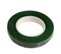 WRITWAA Ruban Floral Adhésif Vert Foncé pour Fleuriste pour Emballage de Bouquet et Enveloppement de Tige Résistant et Facile à Utiliser pour Arrangements Floraux et DIY