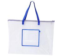 WRITWAA Sac De Rangement pour Affiches Grand Sac Cabas avec Fermeture Éclair Et Poignée pour Portfolio Art Et Tableau Affichage