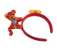 WRITWAA Serrage-tête Cheval à Caractères Chinois Taille Unique Léger pour Fête du Nouvel An Chinois et Réveillon avec Accessoires Cheveux Thème Année du Cheval