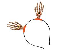 WRITWAA Serre-tête Œil De Fête Bandeau Pour Cheveux De Carnaval Accessoire De Soirée Halloween Coiffe Cosplay Œil Factice Pince à Cheveux Pour Fêtes Fantômes Coiffe Festive Pour Soirées Co