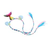 WRITWAA Serre-tête Sirène à Sequins Avec Coquillage Décoration Tresse Bleu Rose Blanc Pour Fille Accessoire Léger Et Confortable Pour Fête Et Cosplay