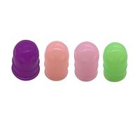 WRITWAA Set de Ventouses Silicone pour Massage et Thérapie par Aspiration Élastiques Irritation pour Adultes et Garçon Fille Circulation Sanguine Usage Corporel Complet