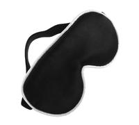 WRITWAA Sommeil Bébé Multifonction en Soie Noire, Taille Bébé, Cache-œil Occultant Lavable en Machine, Confortable et Léger, Sieste et Voyage, Protecteur Sommeil pour -né