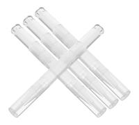 WRITWAA Stylo à Huile pour Cuticules 4 Pièces et Anti-fuite Design Ergonomique 3ml Blanc Abs pour Manucure Professionnelle