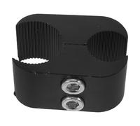 WRITWAA Support de Canne en Alliage D'aluminium Noir pour Déambulateur et Béquille Fixation Sécurisée et Confort Amélioré pour Usage Quotidien et Voyage