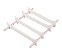 WRITWAA Support de Cuisson Suspendu en Céramique en Oxyde D’Aluminium Résistant à la Chaleur Capacité Élevée pour Four Électrique Outil Professionnel de Poterie et Bijoux Support