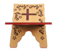 WRITWAA Support de Lecture pour Coran en Bois Élégant Structure Robuste et Design Multifonctionnel, Décoration et L'usage à Domicile