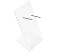 WRITWAA Support de Sèche Pratique Transparent Rangement pour Sèche de Salle de Bain Présentoir pour Coiffeurs et Utilisation à Domicile