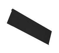 WRITWAA Support Ergonomique de Clavier de Bureau en Acrylique Noir, Rehausseur Ajustable en Hauteur et Inclinaison pour Réduire la Fatigue du Poignet, Bureau Maison