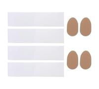 WRITWAA Support Fixe pour Oreilles de Chiot Tissu Non Tissé Résistant à l'usure, Kit Correcteur d'oreilles pour Chien, 2 Boîtes, Correction des Oreilles en Position Verticale