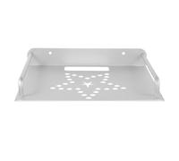 WRITWAA Support Mural pour Projecteur en Alliage D'aluminium Blanc, Étagère Compatible Routeur et Box, Installation Facile pour Home Setup et Salle de Réunion