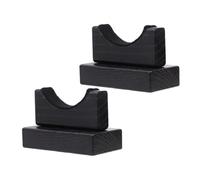 WRITWAA Support pour Batte de Baseball en Bois Solide, Présentoir Créatif pour Batte de Baseball, pour Rangement la Maison Lors de Fête Estivale, Lot de 2 Supports
