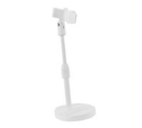 WRITWAA Support pour Lampe UV Ongles Rotatif Portable et Compact Support Mains Dégagées pour Séchoir Gel Vernis Ajustable pour Manucure Professionnelle à Domicile Blanc