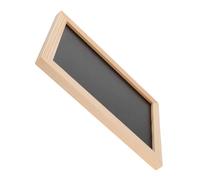 WRITWAA Tableau Ardoise Double Face Panneau Mural Décoratif Effaçable Petite Ardoise Réutilisable pour Messages sans Corde Suspendue Cadre Bois Dense