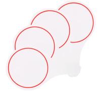 WRITWAA Tableau Blanc Effaçable 25X15 CM Panneau de Score Vierge pour Notation Jury et Vote Portable pour Bureau et Enchères