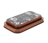 WRITWAA Tampon Encreur Rétro Noir en Métal pour Tampons en Caoutchouc, Encre Pigmentée Lavable et Séchage Rapide, Coffret Compact pour Scrapbooking, Empreintes Digitales et Loisirs