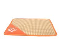 WRITWAA Tapis Rafraîchissant Multifonction M pour Animaux, Coussin en Paille et Éponge, Confortable et Antidérapant, Convient pour Panier, Voiture et Maison