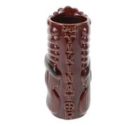 WRITWAA tasse à bière tiki céramique 600ml polyvalente facile à nettoyer pour diverses occasions extérieures