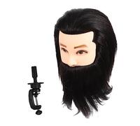 WRITWAA Tête De Coiffure Pour Entraînement Tête De Perruque De Mannequin Support De De Mannequin Pour Coupe Et Coiffage