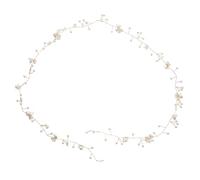 WRITWAA -tête perle 1 mètre célibataire spa demoiselles d'honneur accessoires groupe hair charms hair toppers coiffe de mariée décorative accessoire de cheveux féminin Métal Golden