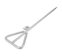 WRITWAA Tige de Mise la Terre Piquet Stable et Léger Galvanisée en Fer pour Usage Extérieur et Domestique pour Projets D'ingénierie et Systèmes Électriques