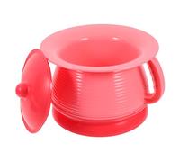 WRITWAA Toilettes Pour Enfants Apprentissage De La Propreté Pliant Seau à Urine En Pot Seau De Pipi D'urinoir Pot Portable Conteneur D'urinoirs Urinaire Enfant En Bas Âge Rose Plastique