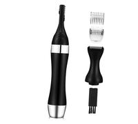 WRITWAA Tondeuse Électrique à Sourcils avec Têtes Remplaçables Épilateur de Précision pour Sourcils Poils de Nez et Visage Facile à Utiliser et Hommes