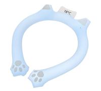 WRITWAA Tour De Cou Rafraîchissant Bleu 18°c Tube De Refroidissement Réutilisable Léger Pour Soulagement Thermique Été Détente Santé