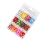 WRITWAA Tranches De Fruits Pour Ongles En Argile Polymère 12 Boîtes Accessoires De Nail Art Diy Et Filles Décorations Colorées Pour Manucure Bricolage Créatif