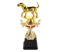 WRITWAA Trophée pour Chien de 1ère Place : Trophées dorés avec Socle Noir
