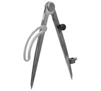 WRITWAA Trusquin de Marquage Acier avec Ailes Compas de Traçage pour Cuir Jauge de Distance Ajustable pour Travaux de Menuiserie et Artisanat