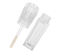 WRITWAA tube d'huile pour les lèvres bouteille de brillant à lèvres de voyage contenant de brillant à lèvres flacon d'huile pour les lèvres fournitures de maquillage Plastique Transparent