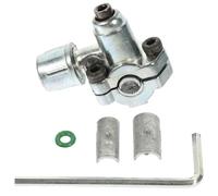 WRITWAA Vanne à Aiguille Réglable en Alliage de Zinc pour Réfrigérateur et Congélateur Kit de Vanne de Perçage Métallique Pièce de Rechange Solide pour Petit Appareil Frigorifique