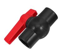 WRITWAA Vanne D'arrêt D'eau en Pvc Poignée Facile à Installer, Conception en Ligne Compacte pour Raccords de Tuyauterie Domestiques et Jardins