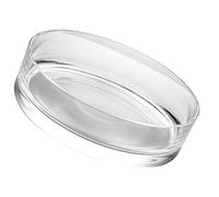 WRITWAA Vase Cylindre Large en Verre Pot Hydroponique Transparent 20X20X8 CM pour Culture de Nénuphars et Bol Poisson Rouge Décor Maison