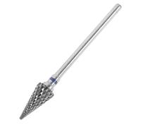 WRITWAA Vernis à Ongles Clou Doigt Faire La Fête Dirigé Broyeurs Filles Ponçage Art Femme Peu Professionnel Foret à Ongles En Métal Mèches à Cuticules Pour Ongles Acier Blue