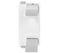 WRITWAA Verrou de Poignée de Porte Sécurisé pour Garçon et Filles, Verrou Anti-ouverture pour Bébé et Animaux, Compatible Poignées Standard, Blanc, Protection Renforcée, Système Double