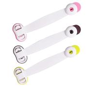 WRITWAA Verrous de Sangle Tiroirs et Portes de Réfrigérateur en ABS 3 Pièces Faciles à Installer, Stables et Robustes pour Sécuriser pour Nourrissons pour Garçon et Filles