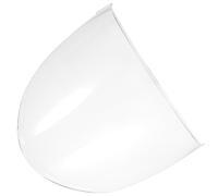 WRITWAA Visière de Casque de Moto Transparente 37,5 Cm Fixation à Vis Petite Perforation, Écran Coupe-vent Anti-buée pour Remplacement, Accessoire Compatible Casque Scooter et Moto