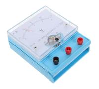 WRITWAA Voltmètre Réglable 0-15v en Plastique pour Étudiants, Acquisition de Données Précise et Fonctions Polyvalentes pour Expériences en Laboratoire de Physique