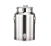 WRJAHCG Bière Baril Cuve De Brassage Cuve De Fermentation avec Robinet | Conteneur de stockage en inox 304, seau fermentation avec Une Vanne De Sortie, Baril Scellé pour conserver,88l/40*74cm