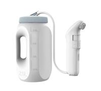 WRJAHCG Électrique Bidet Portatile Da Viaggio,2.5L Rechargeable Douche Intime Portable,Nettoyage De La Zone Intime Douchette WC pour Hommes Femmes