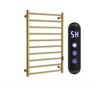 WRJAHCG Seche Serviette Electrique Mural Porte Serviette Salle De Bain | Réchauffeur De Serviette En Acier Inoxydable, avec Température Constante Intelligente Thermostat, Chauffe Serviette