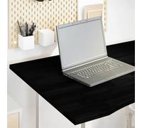 WRJENFSC Plateau de Bureau en chêne Massif Marron foncé 100 x 80 x 2,5 cm Plan de Travail Robuste et Durable Style Naturel pour Bureau Salon Chambre