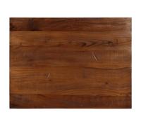 WRJENFSC Plateau de table 90 x 70 x 2,5 cm en bois recyclé - Pour cuisine et bureau