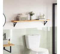 WRJENFSC Plateau de table rectangulaire 160 x 20 x 4 cm - En bois d'acacia massif - Finition huile naturelle - Design moderne - Robuste et durable - Pour table à manger, bureau, cuisine, balcon