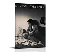 WRLIFWJXU Billy Joel The StrangerPoster sur toile Peinture à l'huile Décoration Art Poster Peinture à suspendre pour la maison, le salon, la chambre à coucher, salle à manger 60 x 90 cm Style cadre