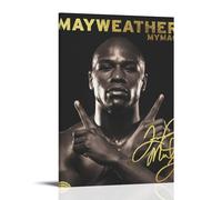 WRLIFWJXU Floyd Mayweather JrPoster sur toile Peinture à l'huile Décoration Art Poster Peinture à Suspendre Maison Salon Chambre Salle à manger 20 x 30 cm Style cadre